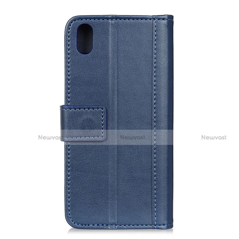 Leather Case Stands Flip Cover Holder for Samsung Galaxy M01 Core