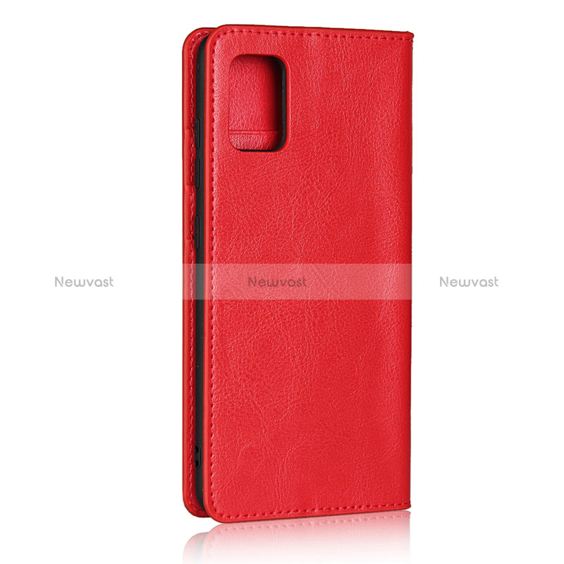 Leather Case Stands Flip Cover Holder for Samsung Galaxy M40S