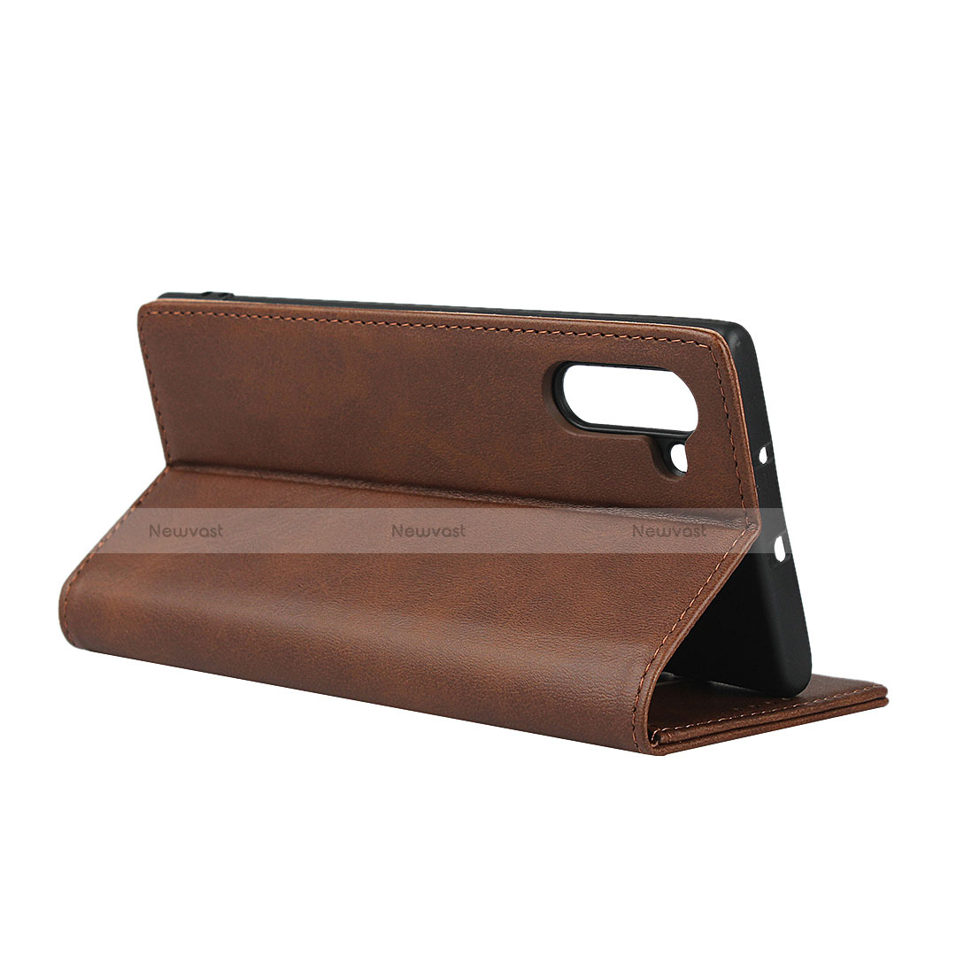 Leather Case Stands Flip Cover Holder for Samsung Galaxy Note 10