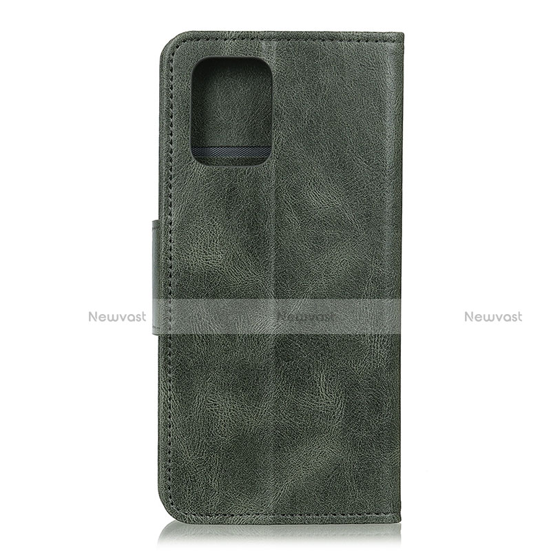 Leather Case Stands Flip Cover Holder for Samsung Galaxy S10 Lite Green