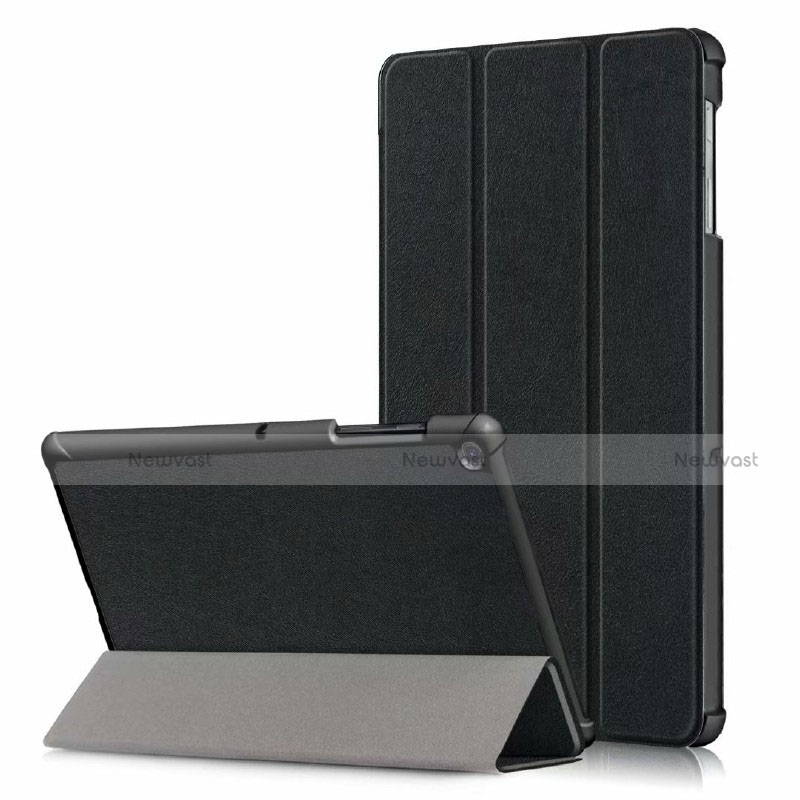 Leather Case Stands Flip Cover Holder for Samsung Galaxy Tab S5e Wi-Fi 10.5 SM-T720 Black