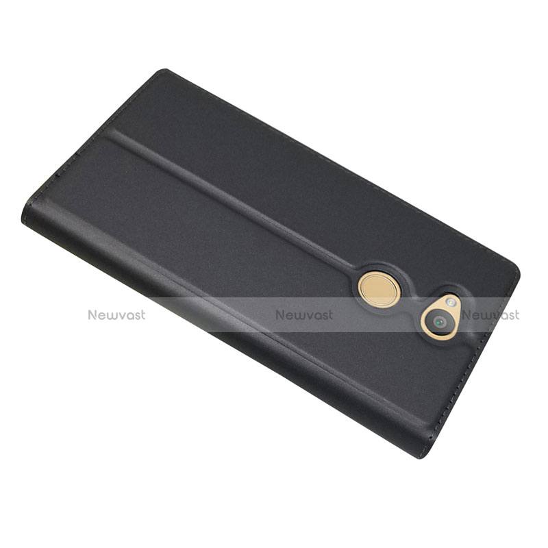 Leather Case Stands Flip Cover Holder for Sony Xperia L2