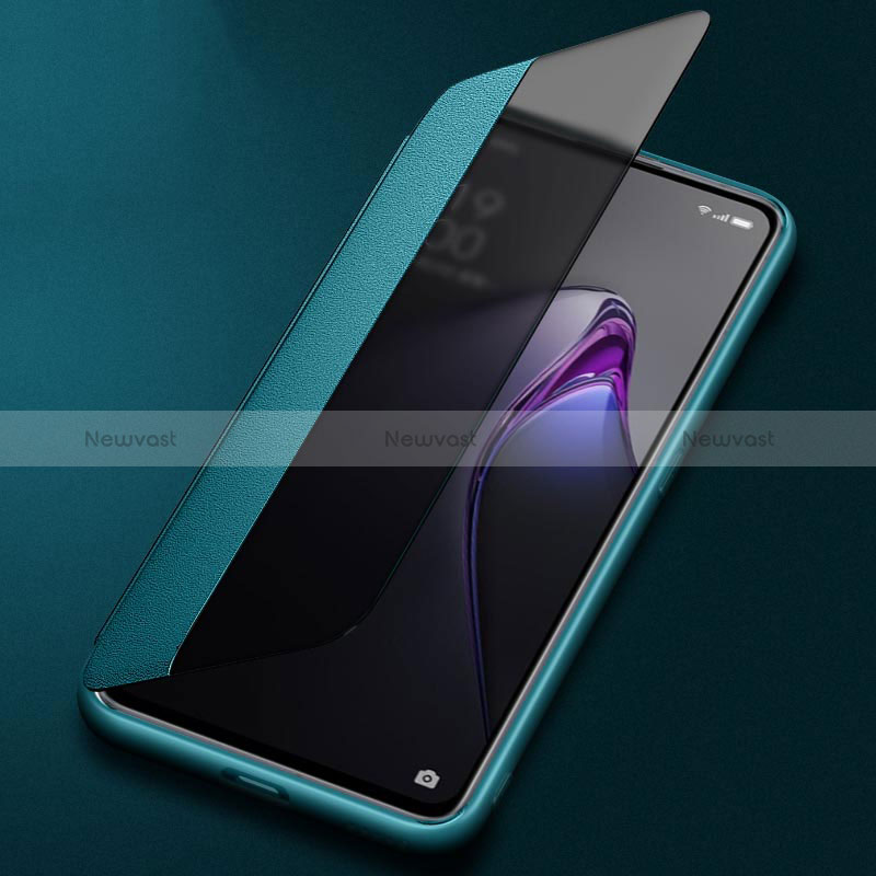 Leather Case Stands Flip Cover Holder for Vivo iQOO 9 SE 5G