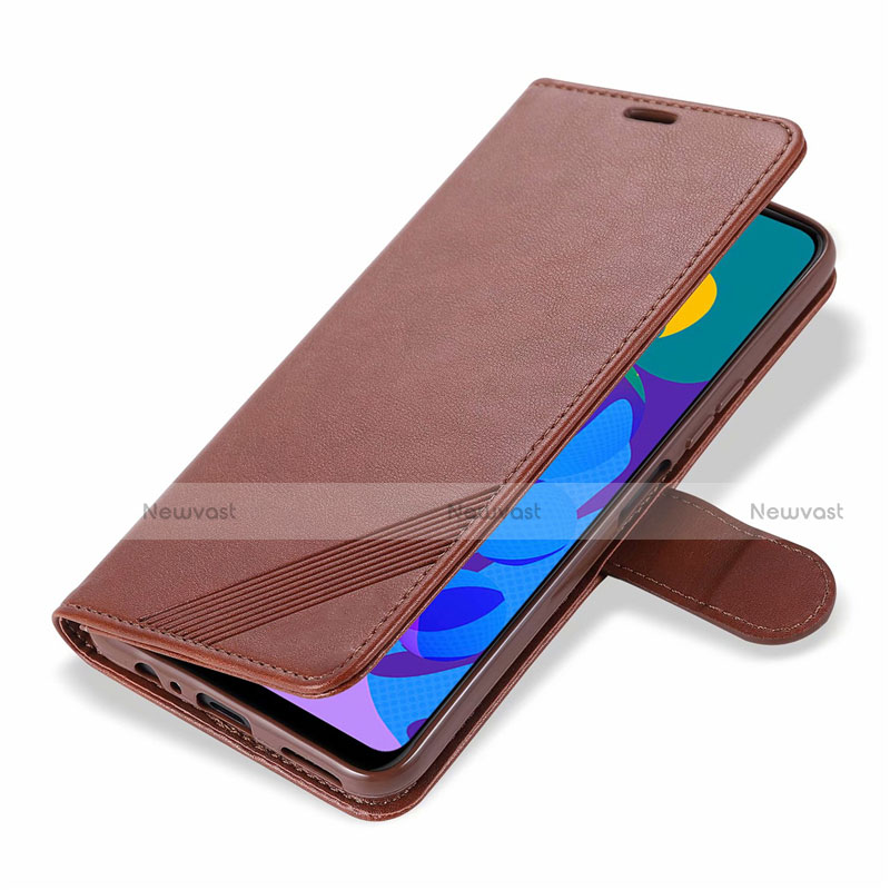 Leather Case Stands Flip Cover Holder for Vivo Y12s