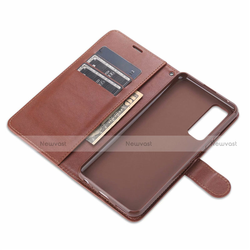 Leather Case Stands Flip Cover Holder for Vivo Y30