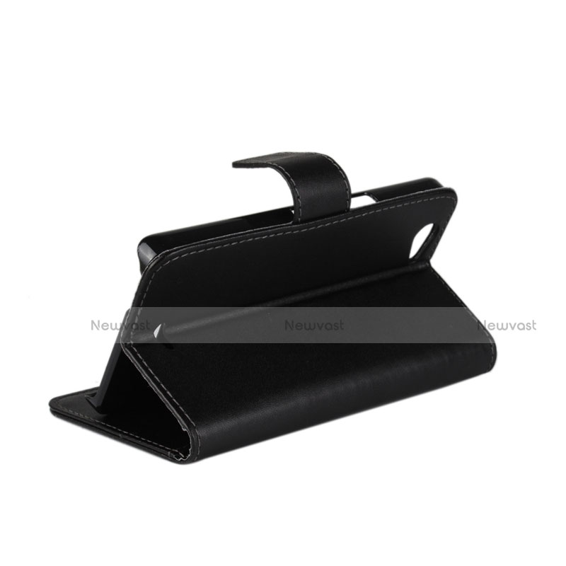 Leather Case Stands Flip Cover Holder for Wiko Highway Signs