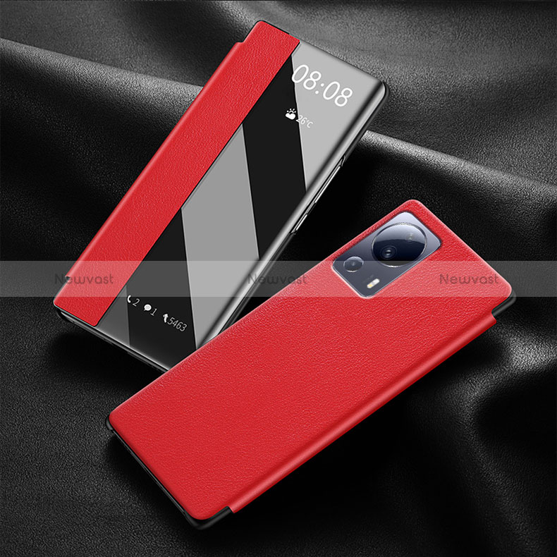 Leather Case Stands Flip Cover Holder for Xiaomi Civi 1S 5G