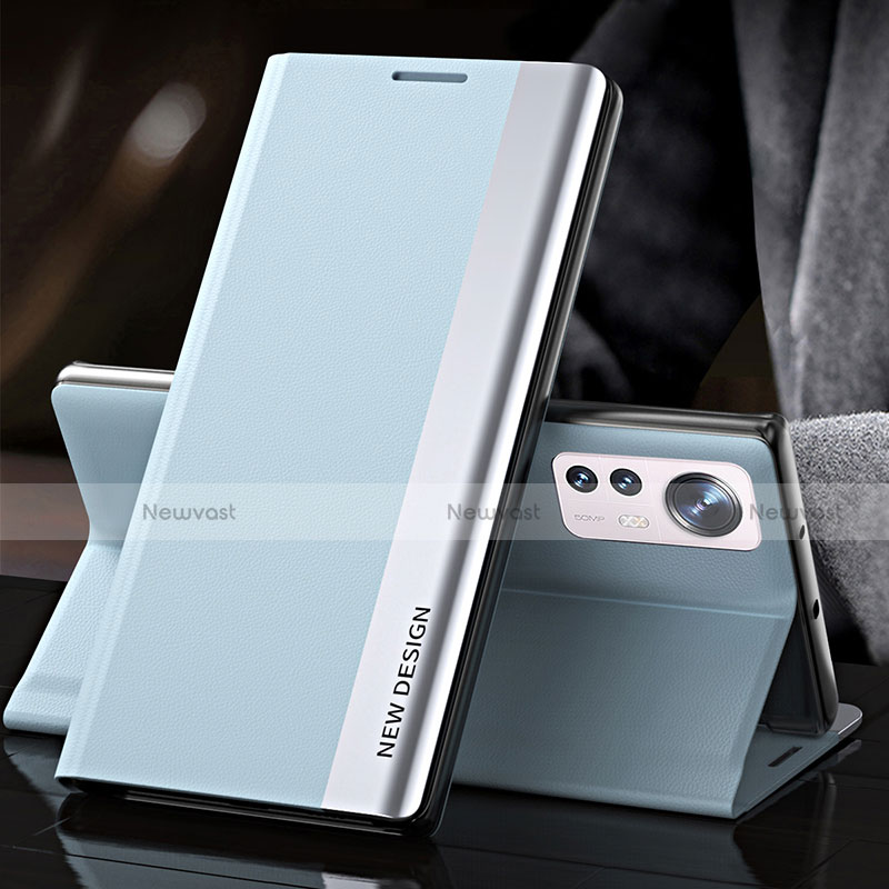 Leather Case Stands Flip Cover Holder for Xiaomi Mi 12 5G