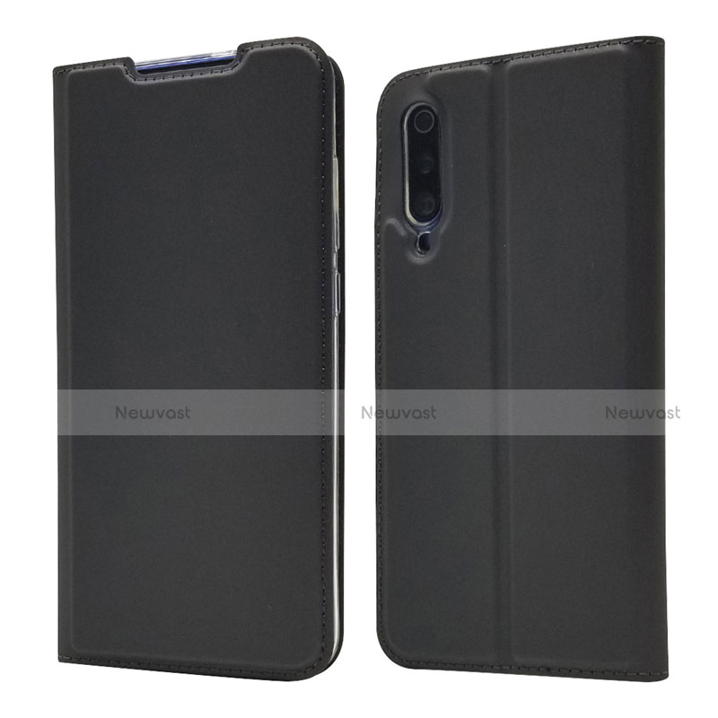 Leather Case Stands Flip Cover Holder for Xiaomi Mi A3 Lite Black