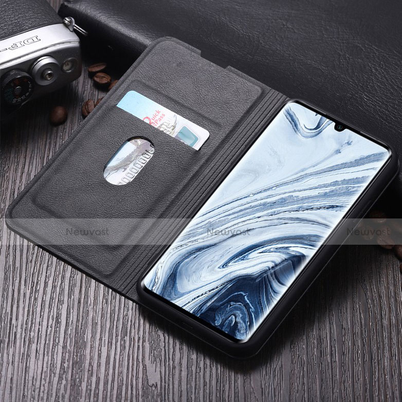 Leather Case Stands Flip Cover Holder for Xiaomi Mi Note 10