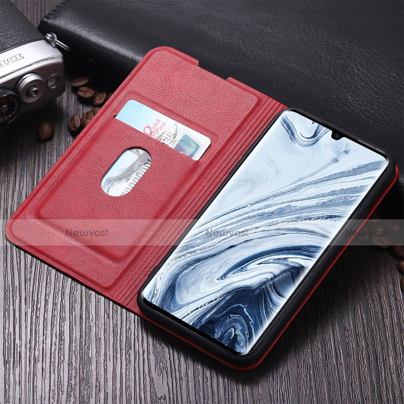 Leather Case Stands Flip Cover Holder for Xiaomi Mi Note 10