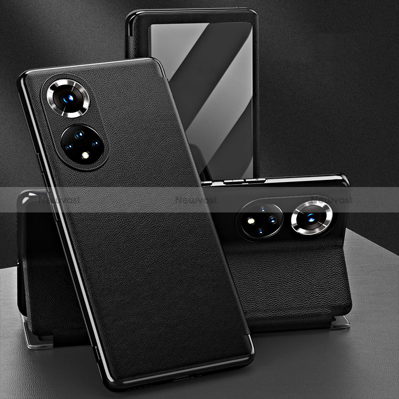 Leather Case Stands Flip Cover Holder GS1 for Huawei Nova 9