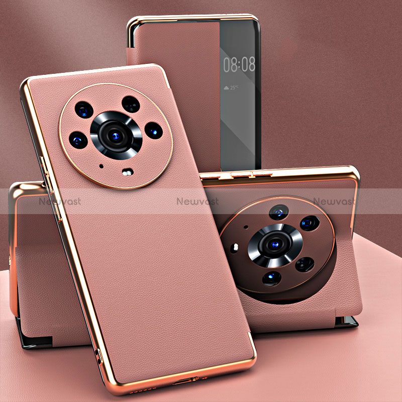 Leather Case Stands Flip Cover Holder GS2 for Huawei Honor Magic3 Pro 5G