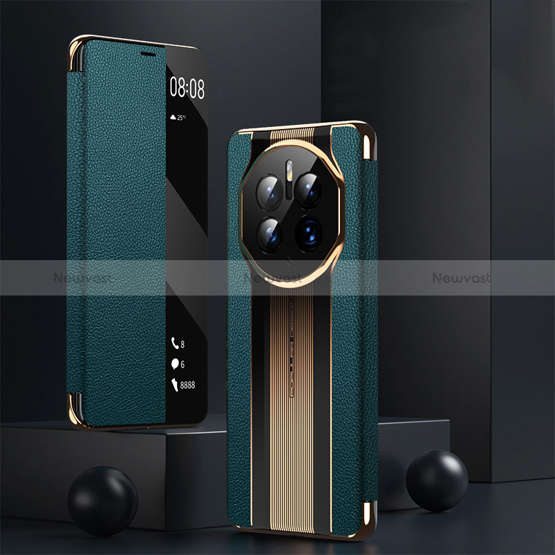 Leather Case Stands Flip Cover Holder GS3 for Huawei Mate 50 Pro