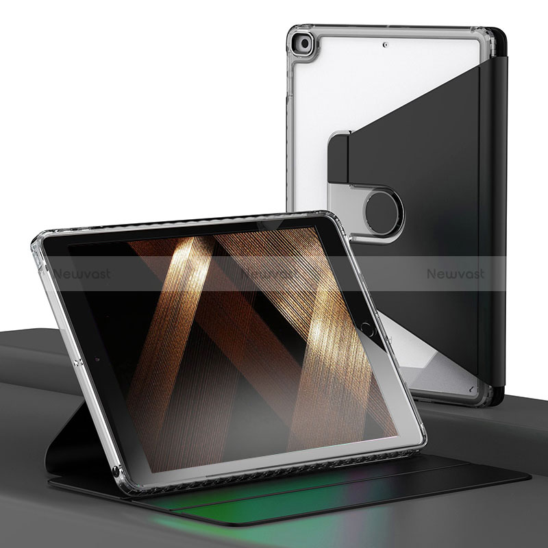 Leather Case Stands Flip Cover Holder H01 for Apple iPad 10.2 (2019)