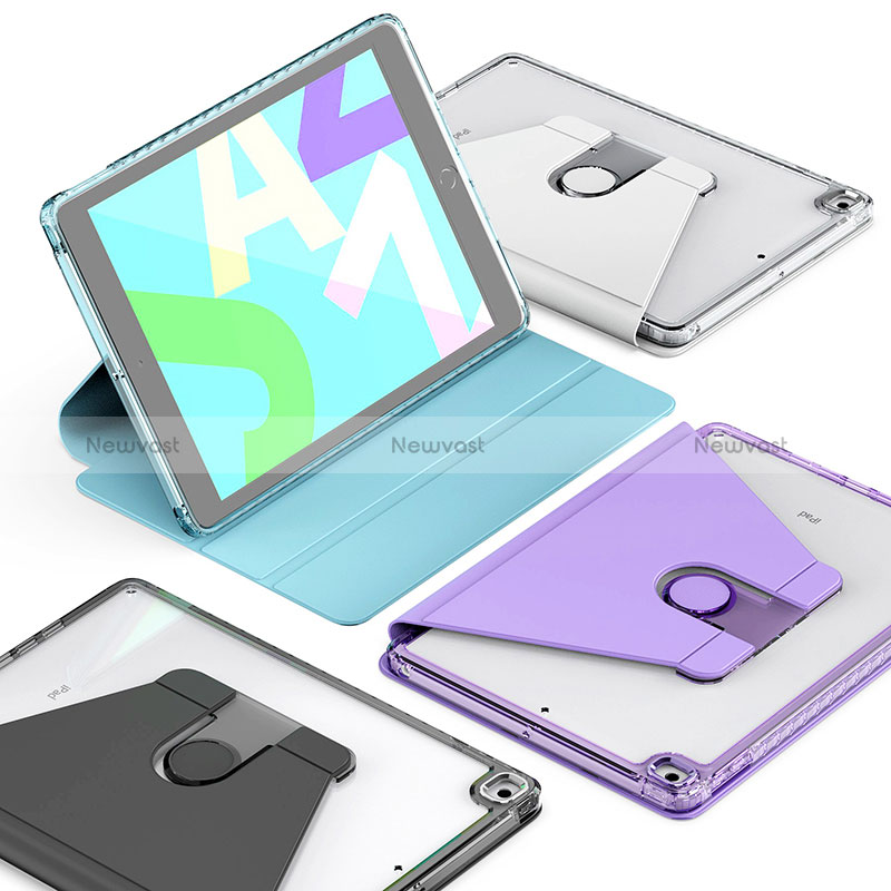 Leather Case Stands Flip Cover Holder H01 for Apple iPad 10.2 (2019)