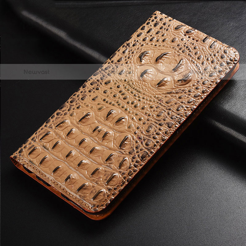 Leather Case Stands Flip Cover Holder H01P for Samsung Galaxy M10