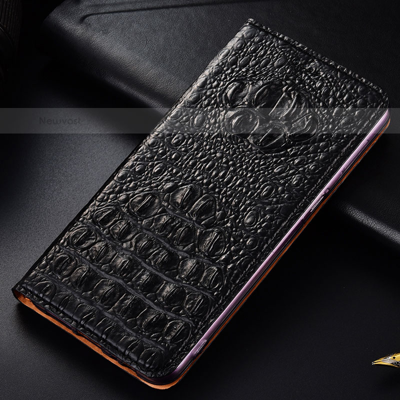 Leather Case Stands Flip Cover Holder H01P for Samsung Galaxy S21 5G