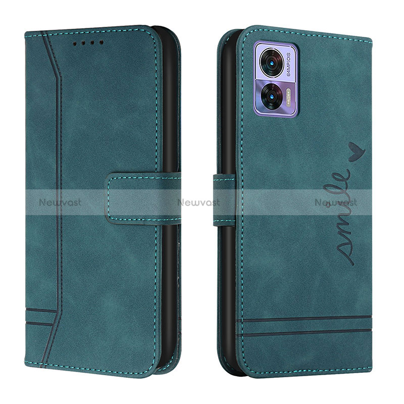 Leather Case Stands Flip Cover Holder H01X for Motorola Moto Edge 30 Neo 5G