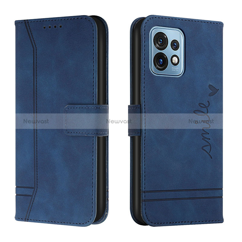 Leather Case Stands Flip Cover Holder H01X for Motorola Moto Edge 40 Pro 5G