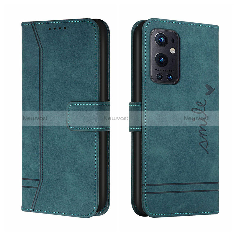 Leather Case Stands Flip Cover Holder H01X for OnePlus 9 Pro 5G