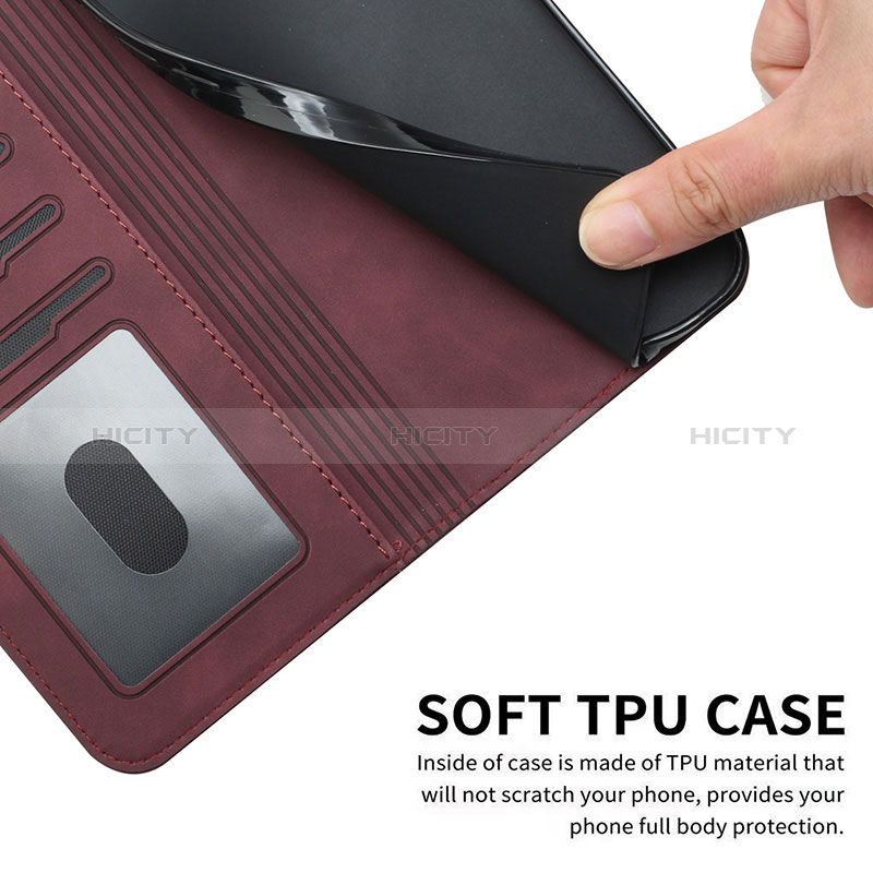 Leather Case Stands Flip Cover Holder H01X for Samsung Galaxy A73 5G