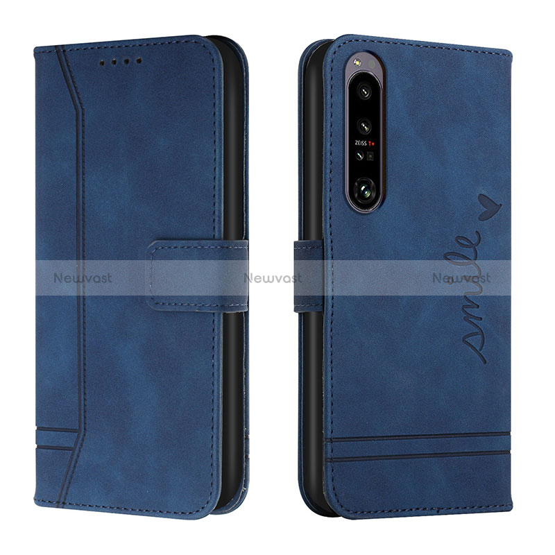 Leather Case Stands Flip Cover Holder H01X for Sony Xperia 1 IV