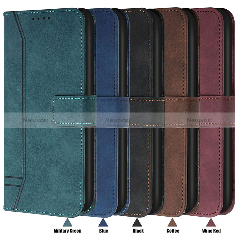 Leather Case Stands Flip Cover Holder H01X for Sony Xperia 1 IV