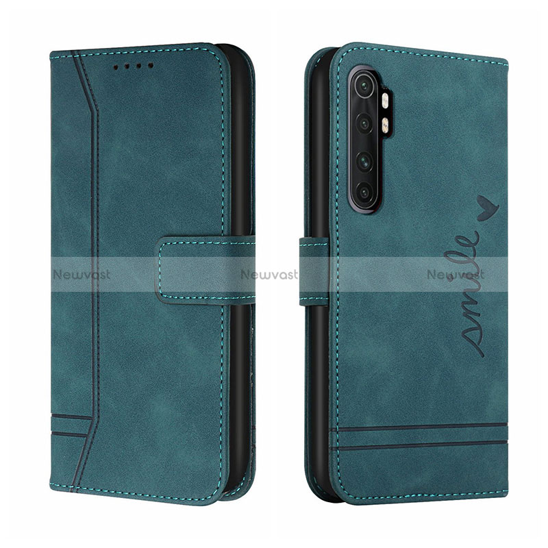 Leather Case Stands Flip Cover Holder H01X for Xiaomi Mi Note 10 Lite