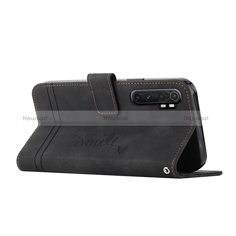 Leather Case Stands Flip Cover Holder H01X for Xiaomi Mi Note 10 Lite