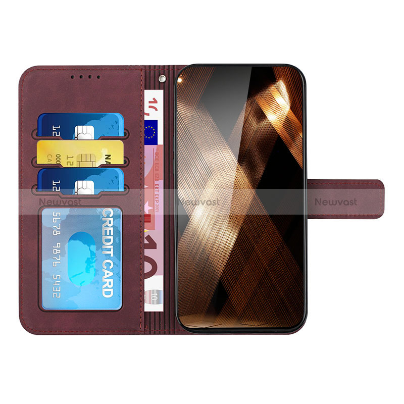 Leather Case Stands Flip Cover Holder H01X for Xiaomi Redmi 10 4G