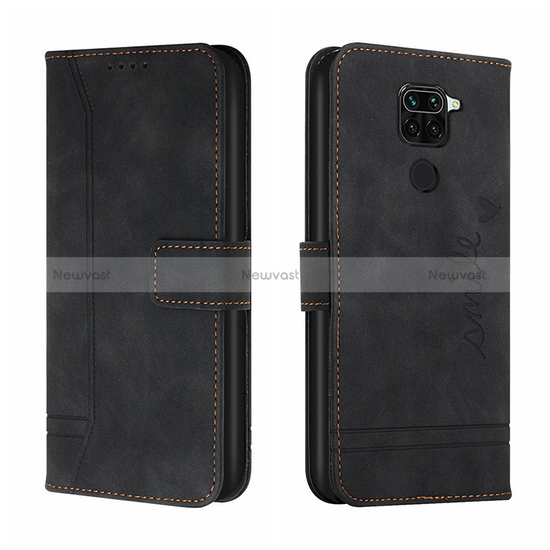 Leather Case Stands Flip Cover Holder H01X for Xiaomi Redmi 10X 4G