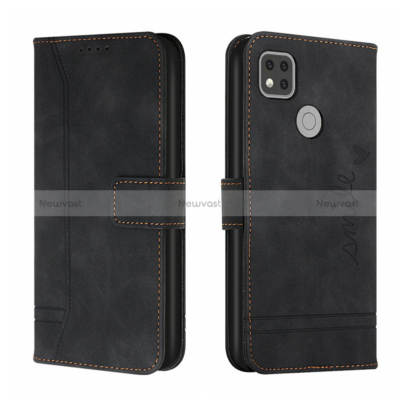 Leather Case Stands Flip Cover Holder H01X for Xiaomi Redmi 9 Activ