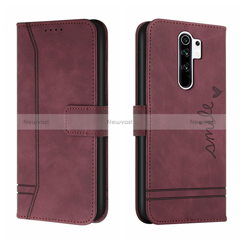 Leather Case Stands Flip Cover Holder H01X for Xiaomi Redmi 9 Prime India