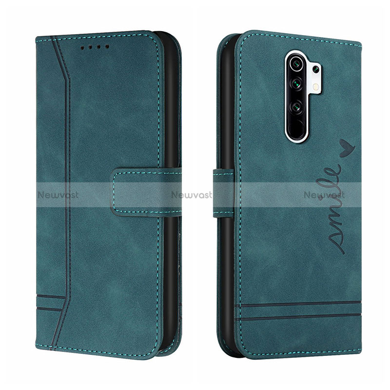 Leather Case Stands Flip Cover Holder H01X for Xiaomi Redmi 9 Prime India