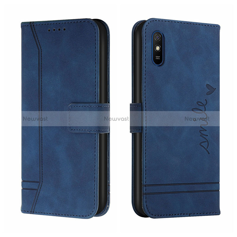 Leather Case Stands Flip Cover Holder H01X for Xiaomi Redmi 9A