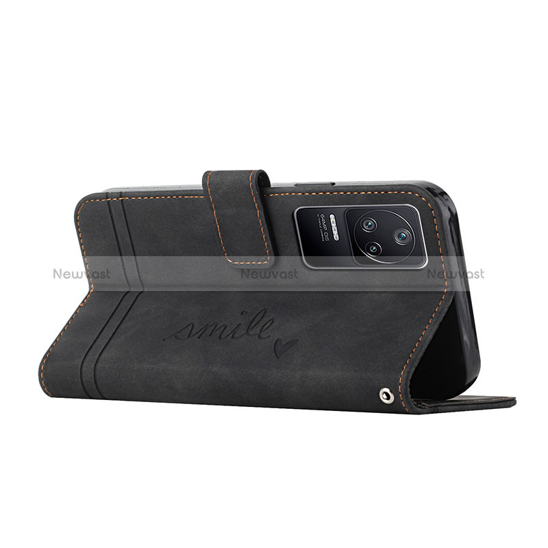 Leather Case Stands Flip Cover Holder H01X for Xiaomi Redmi K40S 5G