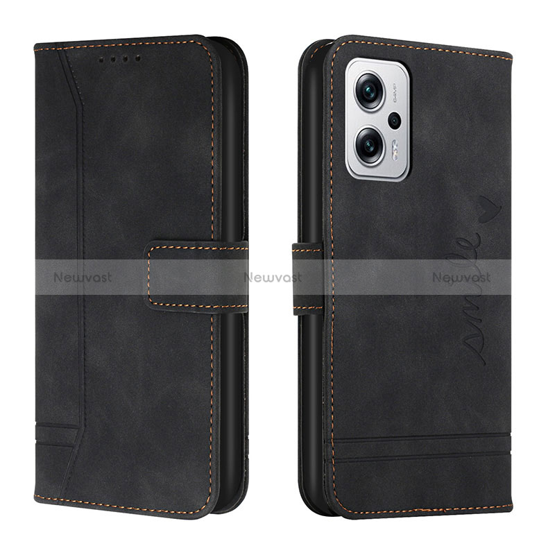 Leather Case Stands Flip Cover Holder H01X for Xiaomi Redmi K50i 5G