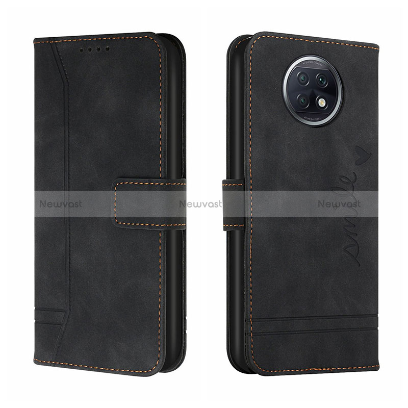 Leather Case Stands Flip Cover Holder H01X for Xiaomi Redmi Note 9 5G