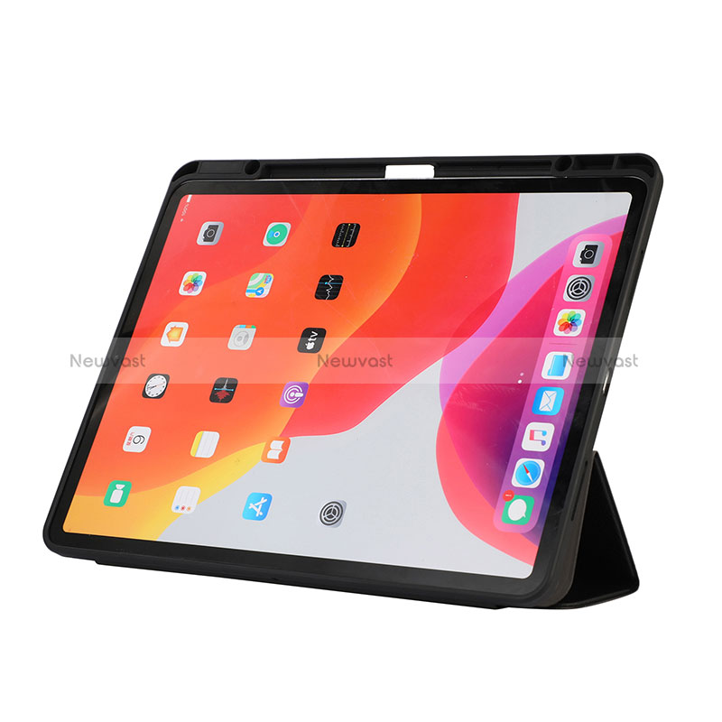 Leather Case Stands Flip Cover Holder H02 for Apple iPad Pro 12.9 (2020)