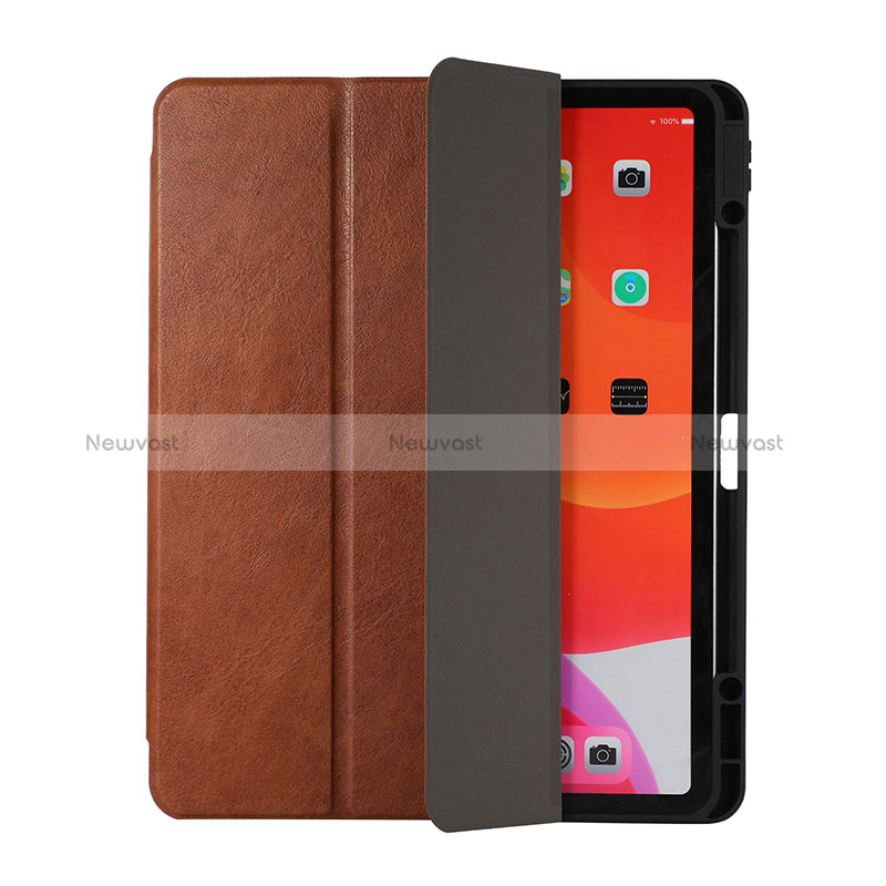 Leather Case Stands Flip Cover Holder H02 for Apple iPad Pro 12.9 (2021)