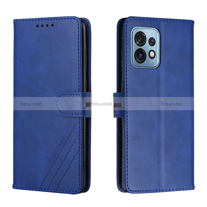 Leather Case Stands Flip Cover Holder H02X for Motorola Moto Edge 40 Pro 5G