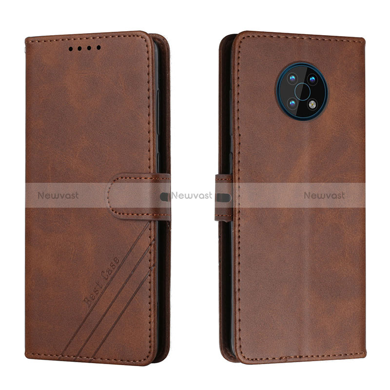 Leather Case Stands Flip Cover Holder H02X for Nokia G50 5G