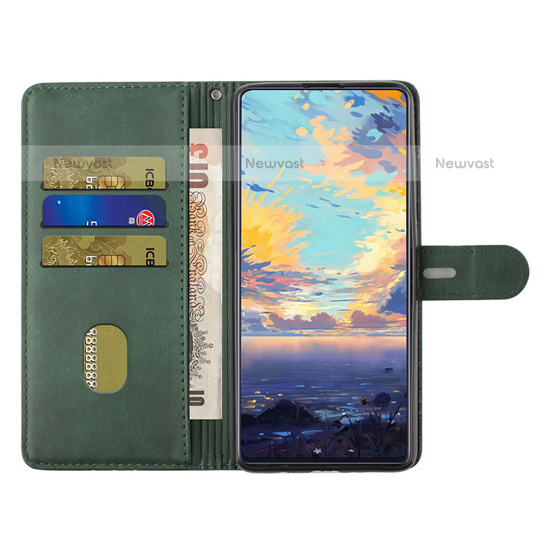 Leather Case Stands Flip Cover Holder H02X for Oppo A94 5G