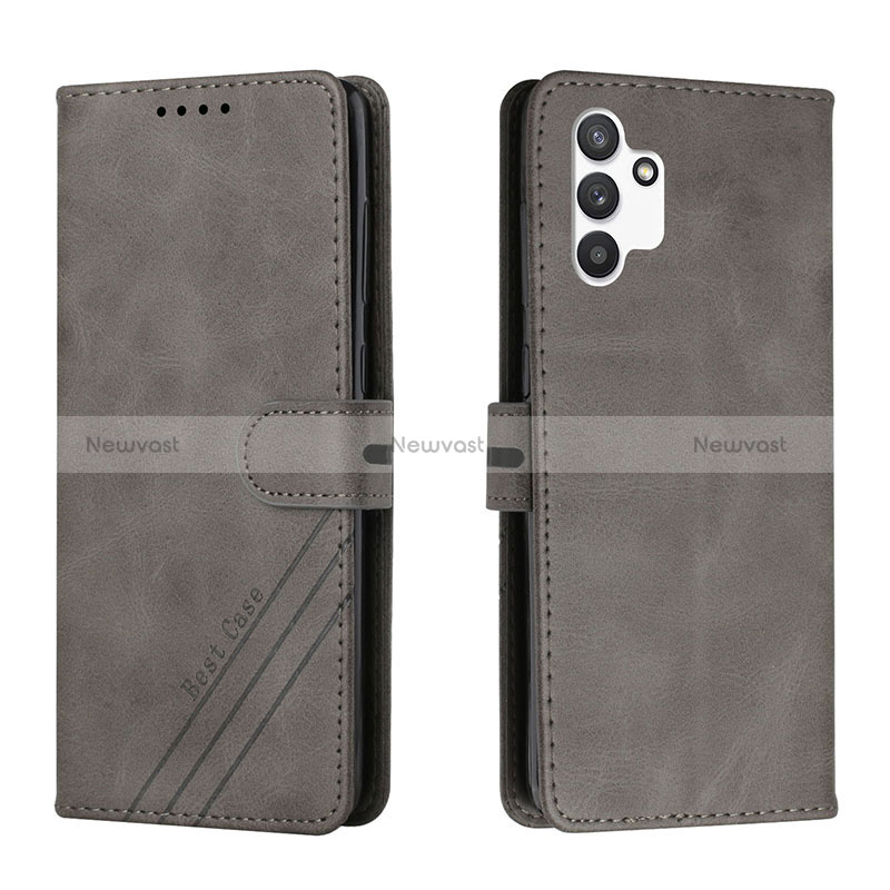 Leather Case Stands Flip Cover Holder H02X for Samsung Galaxy A13 4G