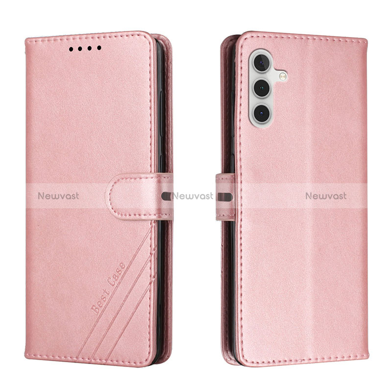 Leather Case Stands Flip Cover Holder H02X for Samsung Galaxy A13 5G
