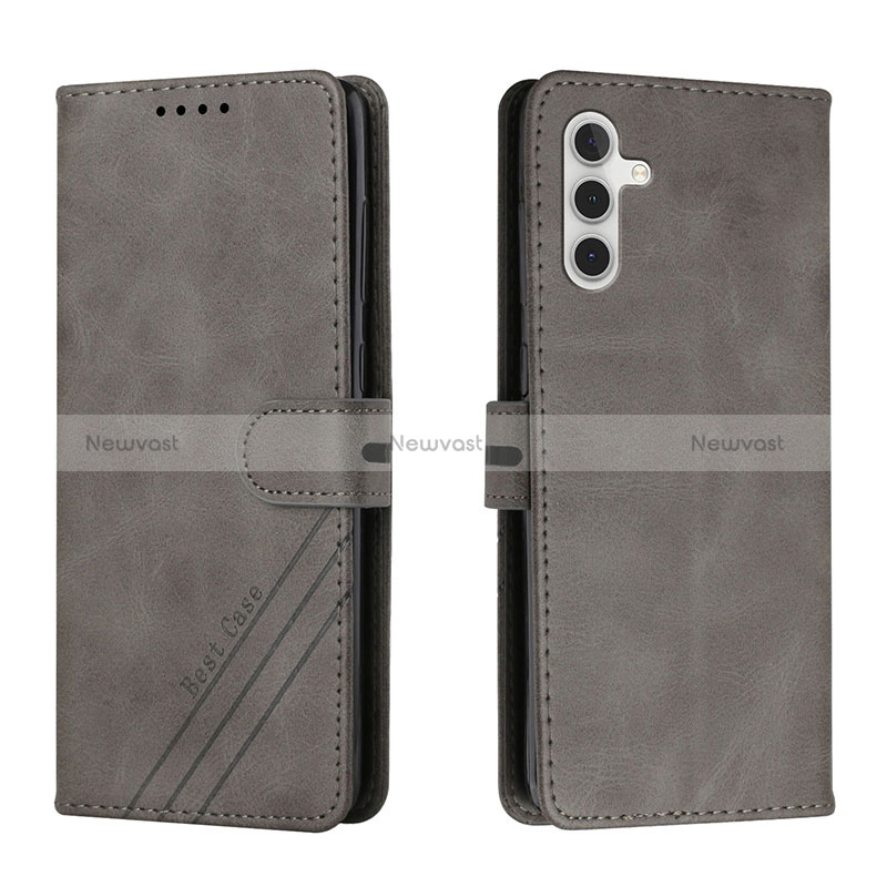 Leather Case Stands Flip Cover Holder H02X for Samsung Galaxy A13 5G