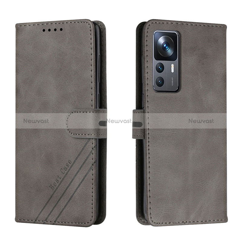 Leather Case Stands Flip Cover Holder H02X for Xiaomi Mi 12T 5G