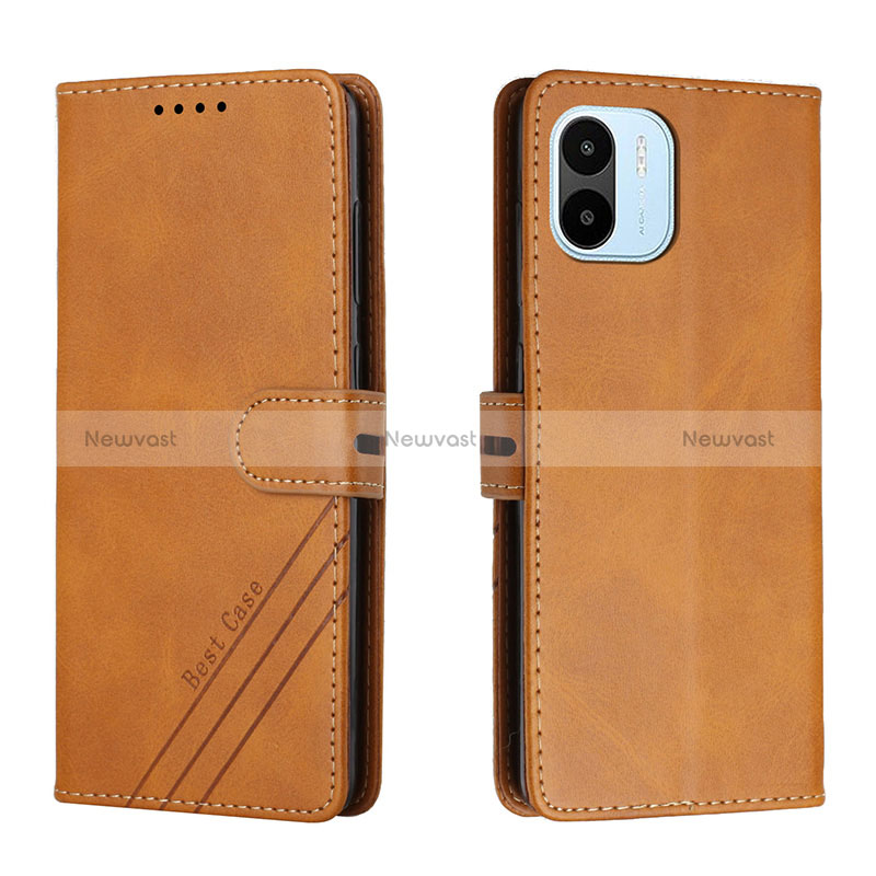 Leather Case Stands Flip Cover Holder H02X for Xiaomi Poco C50