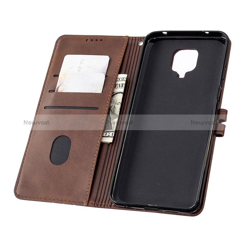 Leather Case Stands Flip Cover Holder H02X for Xiaomi Poco M2 Pro